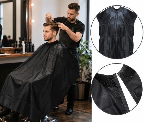 Professional Barber Cutting Sheet ā Hair Cutting Cape for Salon, Barber & Home Use