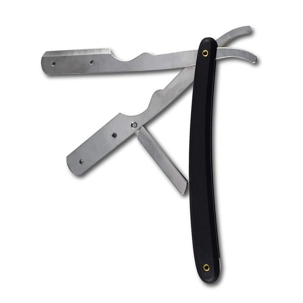 stainless steel straight edge razor