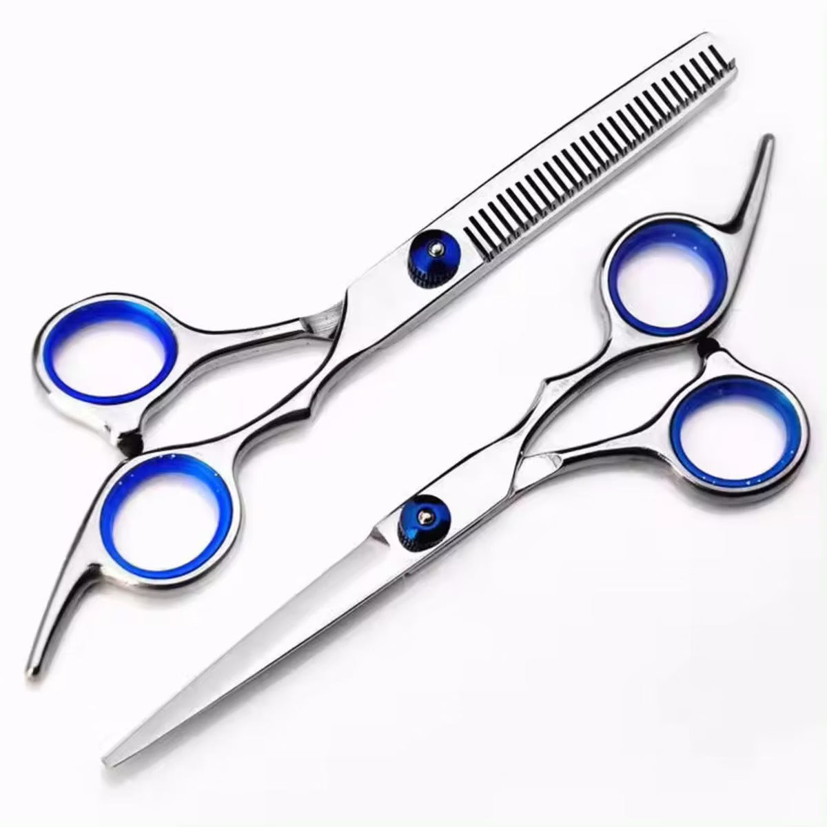 6" Professional Stainless Steel Barber Salon Hair Cutting Thinning Scissors Hairdressing Styling Set