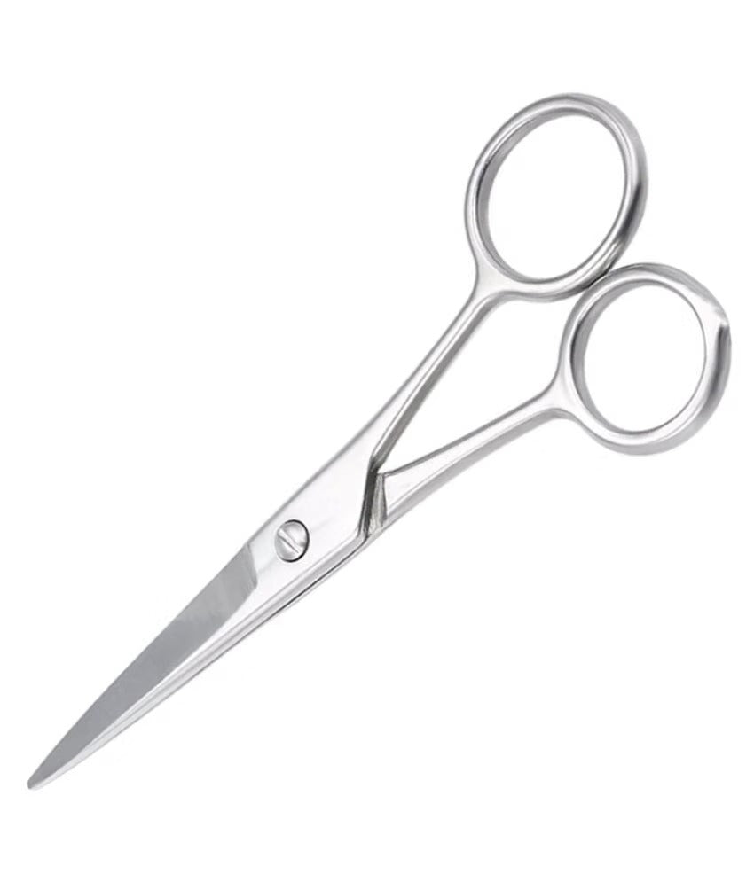 5.75" stainless steel barber scissor for professional hair cutting. Sharp blades, smooth trimming, durable design for salons, barbers, and home grooming.