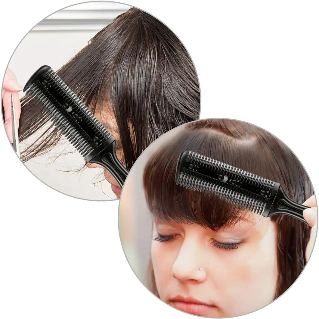 Professional Razor Comb Set for Salon & Barber Styling | Hair Razor Combs | Pack of 2 |4