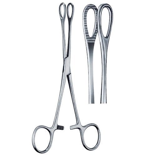 10 Inch Sponge Holder Forceps Stainless Steel | Surgical Foerster Forcep with Gauze