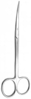 Metzenbaum Scissors Straight | Curved 8 Inch – Surgical Grade Stainless Steel Dissecting Scissors for Medical, Veterinary & Lab Use