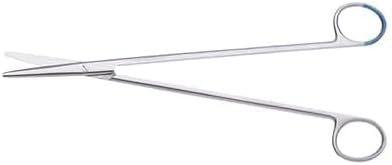 Metzenbaum Scissors Straight & Curved 8 Inch – Surgical Stainless Steel Dissecting Scissors for Medical, Veterinary & Laboratory Use