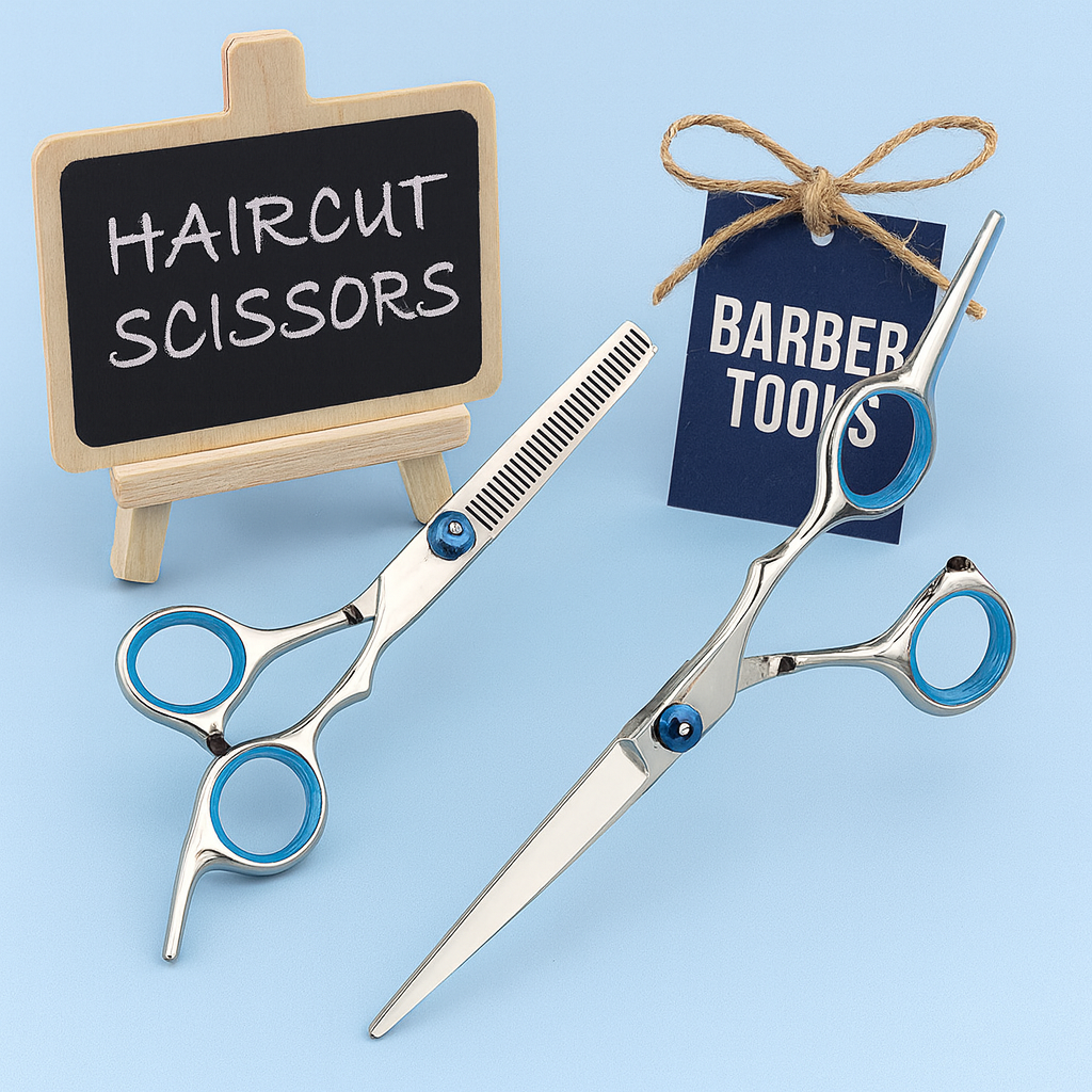 6" Professional Stainless Steel Barber Salon Hair Cutting Thinning Scissors Hairdressing Styling Set