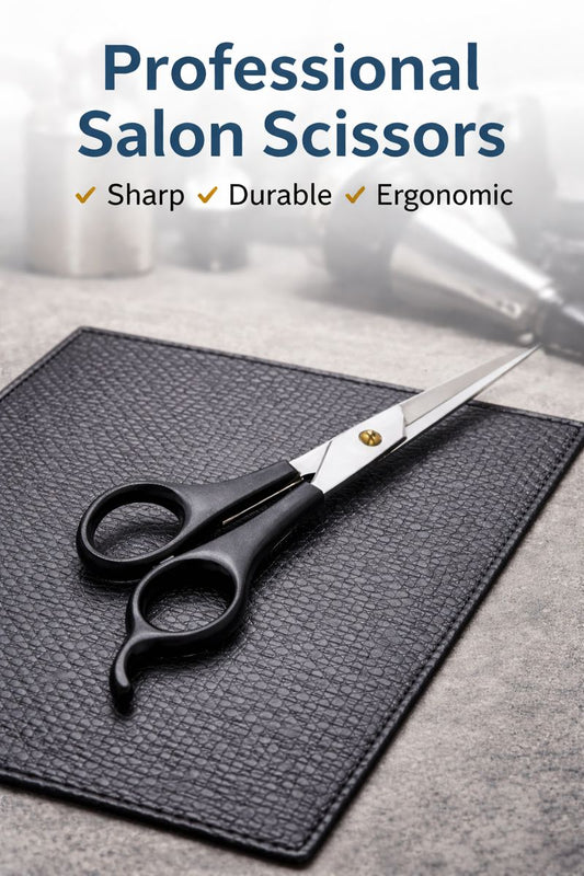 5 Inch Professional Hair Cutting Scissors ā Stainless Steel Barber & Salon Shears | DHANISHKA