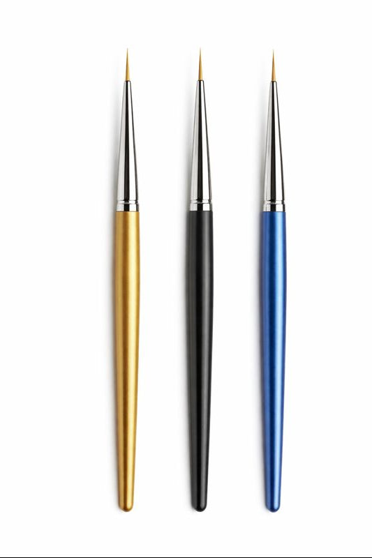 Professional Nail Art Dotting & Painting Tools Set – 8 Pieces Double-Ended Dotting Pens & Fine Detail Brushes for Nail Design, Mandala & DIY Crafts