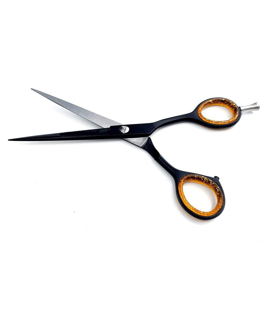 Dhanishka Premium Razor  Black Salon Hair Cutting Scissor – Professional Barber Shears
