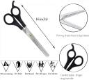 Professional 4-in-1 Grooming Scissor Combo – Hair Cutting, Thinning, Curved & Nasal Scissors