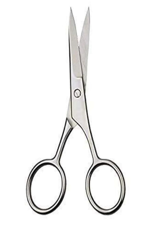 Beard & Moustache Scissors 4 Inch – Razor-Sharp Stainless Steel Grooming Scissors | DHANISHKA