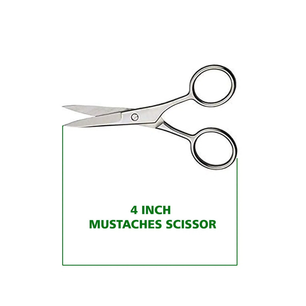 Dhanishka Salon Combo Set of 3 | 2 Hair Cutting Scissors + 1 Beard & Mustache Trimming Scissor | Silver Professional Salon Tools