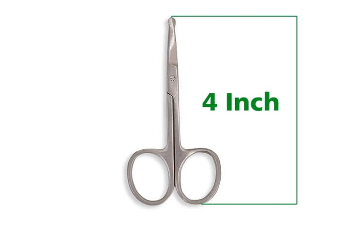 precision nose and toenail trimming scissors