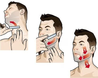 Manual Razor Ustra Combo – Black & White Straight Razors
