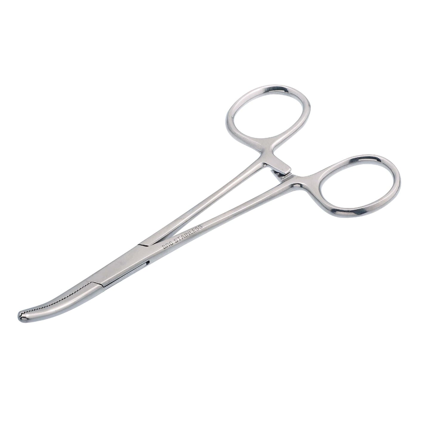 DHANISHKA Straight & Curved Precision Forceps Combo 7 Inch – Stainless Steel