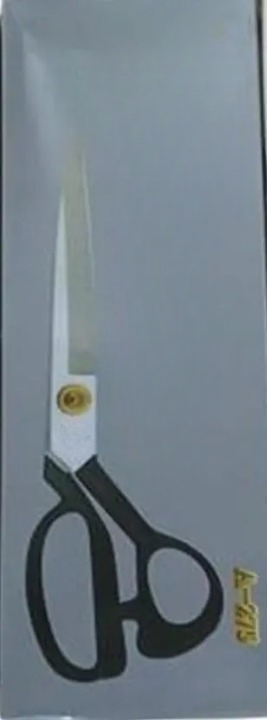 Professional Silver Tailoring Scissors – 11″ Heavy Duty Fabric Cutting Scissor for Tailors & Designers