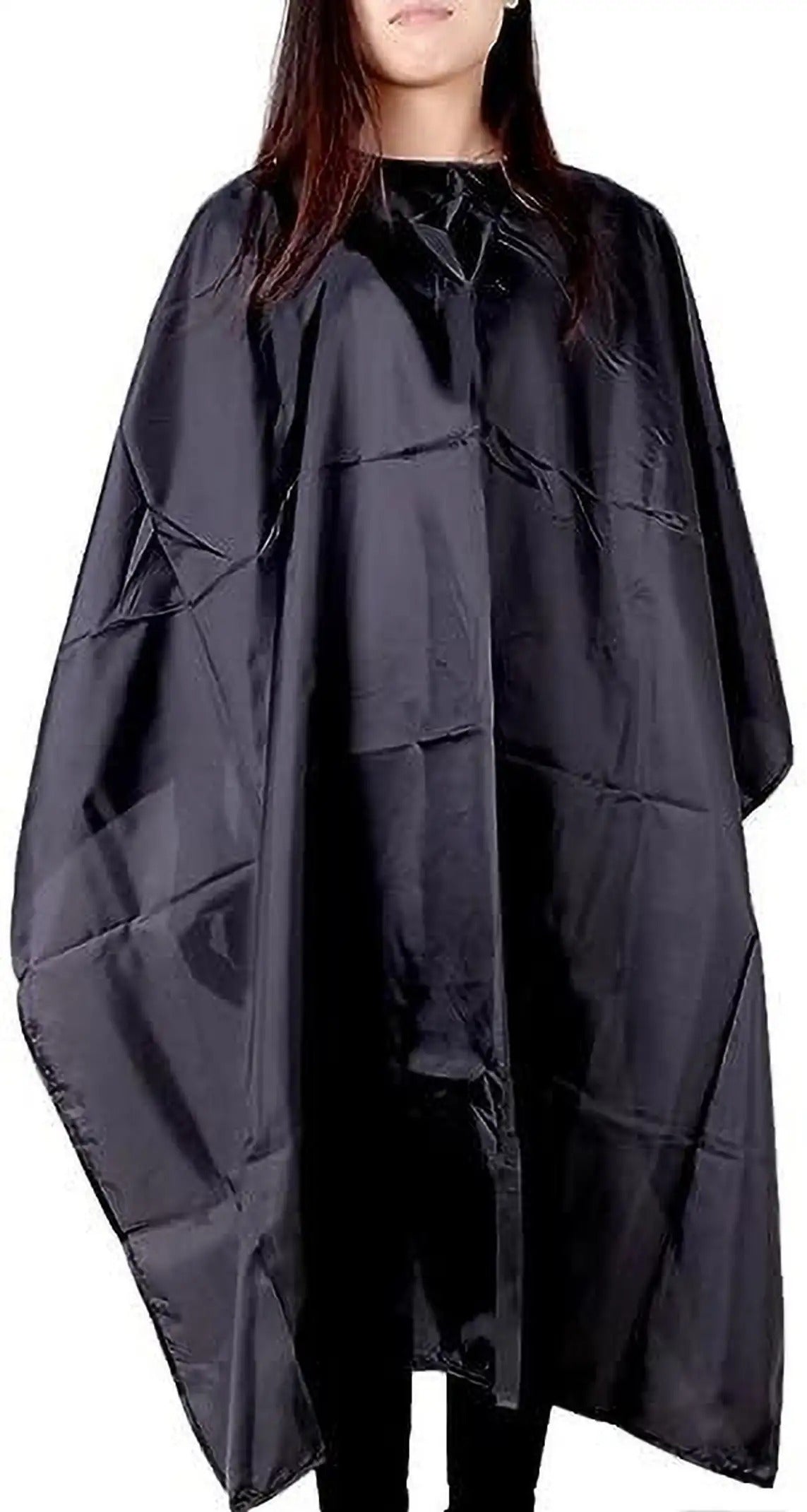 professional barber cutting cape