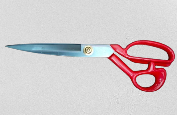 Heavy Duty Grooving Tailoring Scissor 12 Inch – Professional Fabric Cutting Shears for Denim, Leather, Upholstery & Thick Clothes