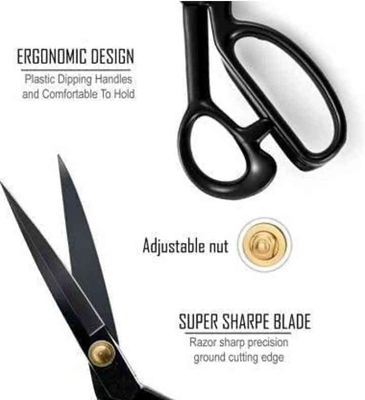 “Professional Tailoring Scissor – Heavy Duty Fabric Cutting Scissors (9 to 12 Inch)”